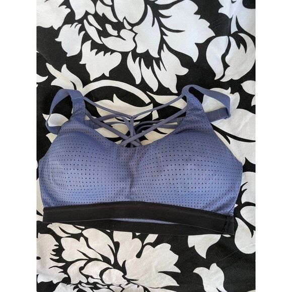 Victoria Secret Sports Bra Blue 34C - Picture 1 of 2